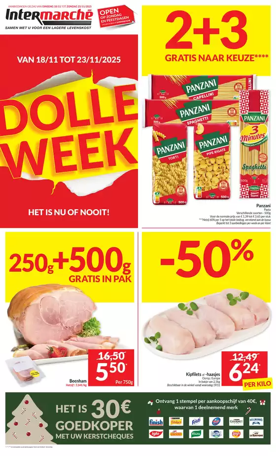 Catalogue Intermarché | ontdek de folder van 18 11 2025 - NL | 2025-11-18T00:00:00.000Z - 2025-11-23T00:00:00.000Z