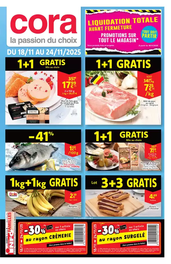 Catalogue Cora | Large sélection d'offres | 2025-11-18T00:00:00.000Z - 2025-11-24T00:00:00.000Z