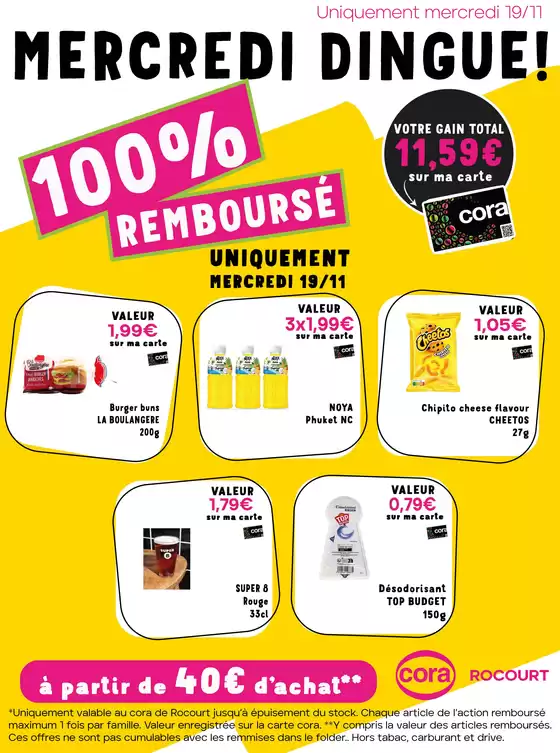 Catalogue Cora à Audenarde | Meilleures offres pour tous les chasseurs de bonnes affaires | 2025-11-19T00:00:00.000Z - 2025-11-19T00:00:00.000Z