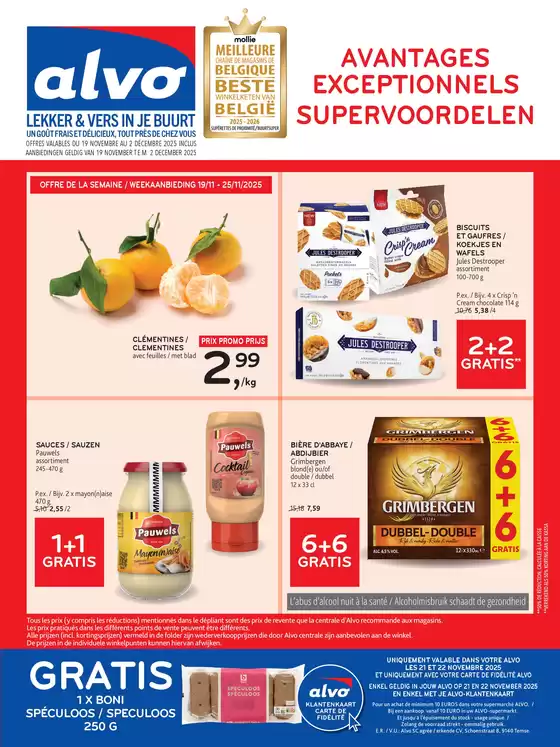 Catalogue Alvo | Alvo Notre dépliant,regorge de promotions - FR | 2025-11-19T00:00:00.000Z - 2025-12-02T00:00:00.000Z