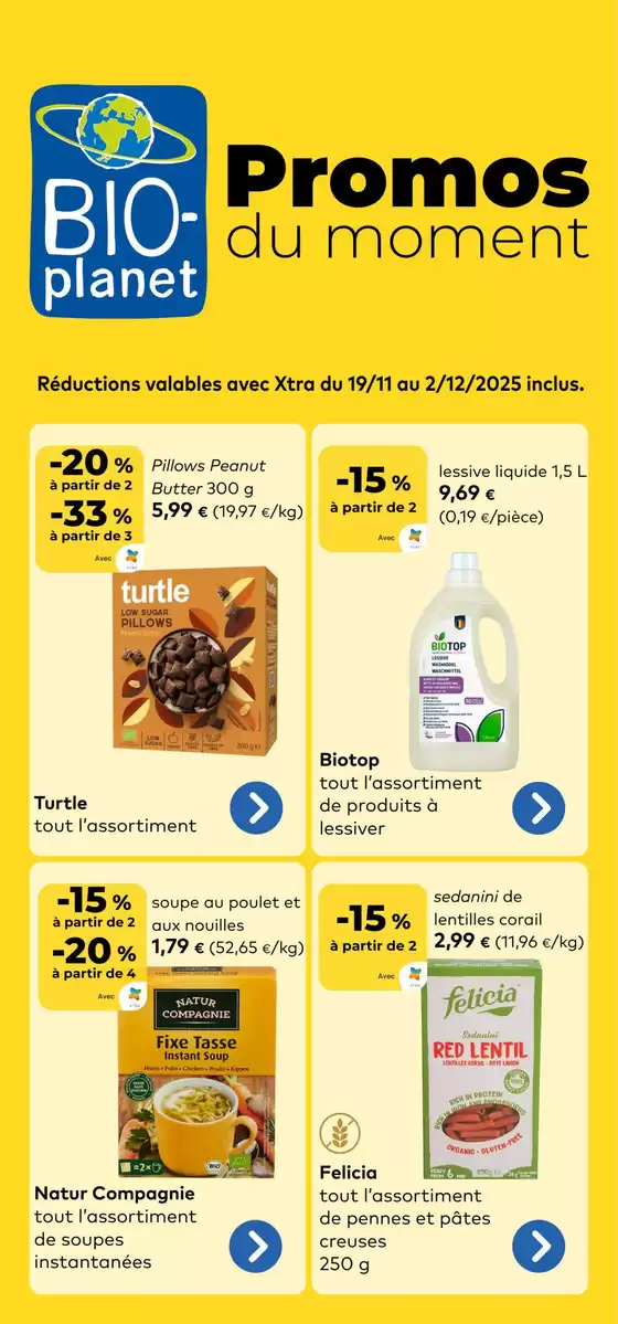 Catalogue Bio Planet | Dépliant Bio Planet | 2025-11-19T00:00:00.000Z - 2025-12-02T00:00:00.000Z