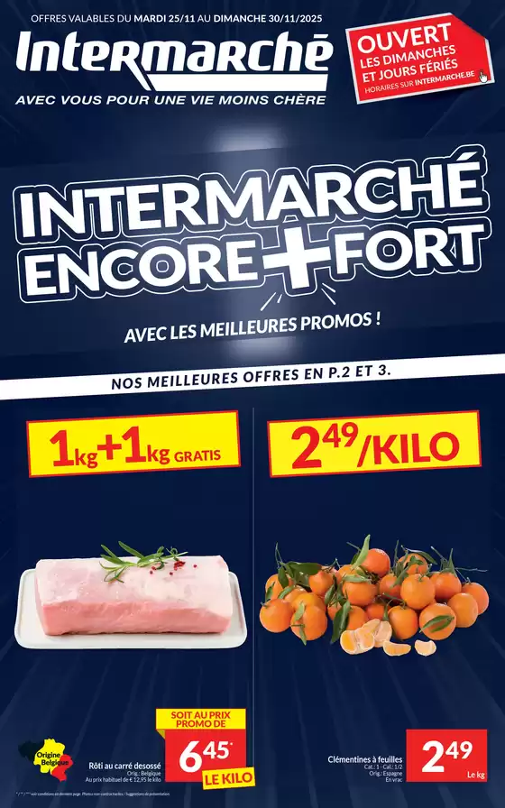 Catalogue Intermarché | decouvrez notre folder du 25 11 25 - FR | 2025-11-25T00:00:00.000Z - 2025-11-30T00:00:00.000Z