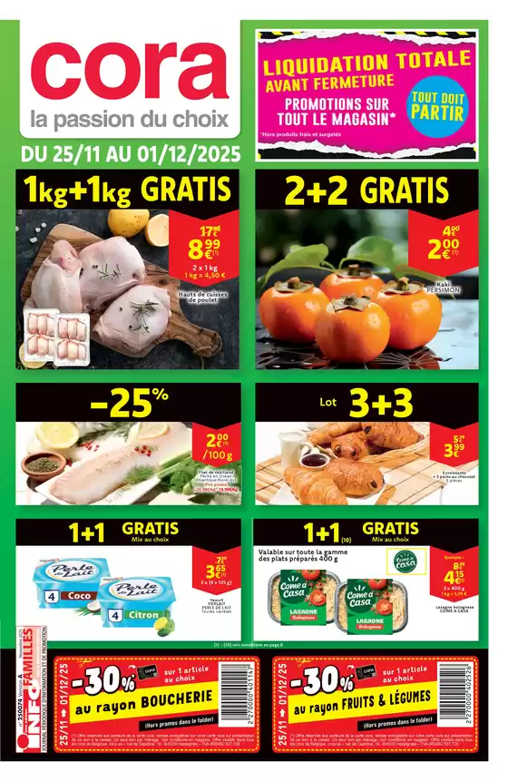 Catalogue Cora | Offres et promotions actuelles | 2025-11-25T00:00:00.000Z - 2025-12-01T00:00:00.000Z