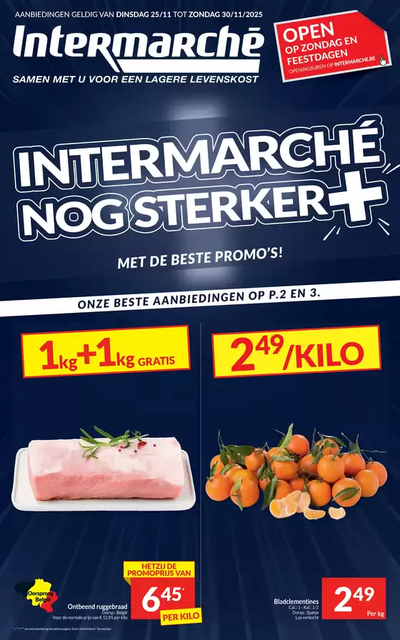 Catalogue Intermarché | ontdek onze folder van 25 11 25 - NL | 2025-11-25T00:00:00.000Z - 2025-11-30T00:00:00.000Z