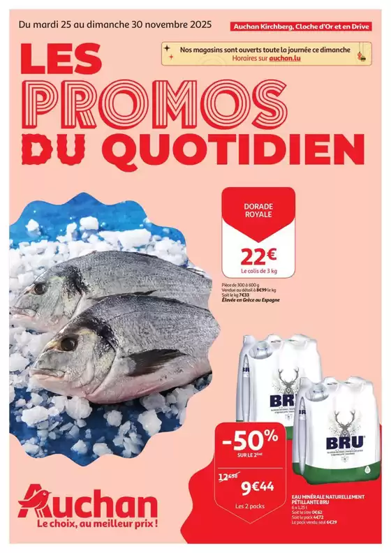 Catalogue Auchan | Nos meilleures bonnes affaires | 2025-11-25T00:00:00.000Z - 2025-11-30T00:00:00.000Z