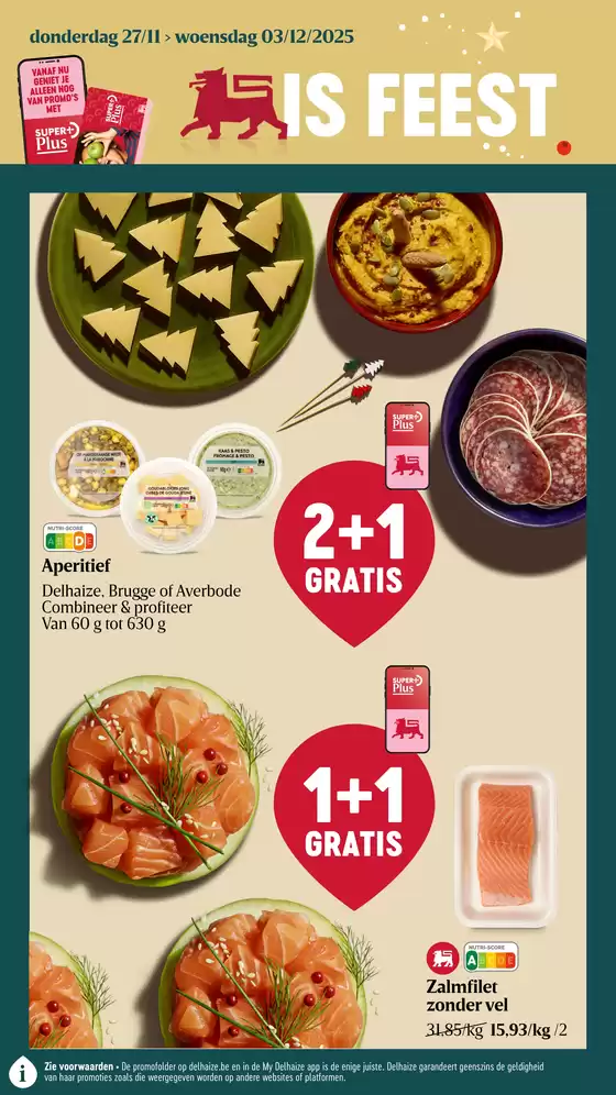 Catalogue Delhaize à Roulers | Découvrez des offres attractives | 2025-11-27T00:00:00.000Z - 2025-12-03T00:00:00.000Z
