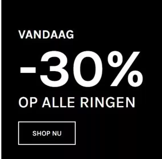 Catalogue Twice As Nice à Alost | Vandaag -30% Op Alle Ringen | 2025-11-27T00:00:00.000Z - 2025-12-10T00:00:00.000Z