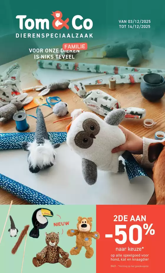 Catalogue Tom & Co à Mons | Dépliant Tom & Co - NL | 2025-12-03T00:00:00.000Z - 2025-12-14T00:00:00.000Z