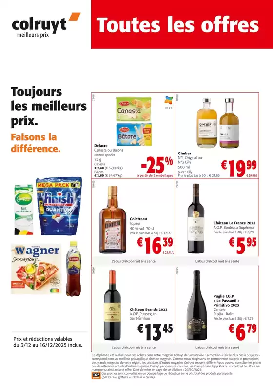 Catalogue Colruyt | Nouvelles offres à découvrir | 2025-03-12T00:00:00.000Z - 2025-12-16T00:00:00.000Z