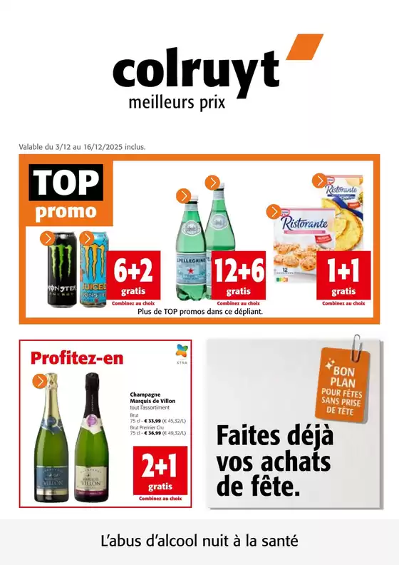 Catalogue Colruyt | Promotions spéciales en cours | 2025-03-12T00:00:00.000Z - 2025-12-16T00:00:00.000Z