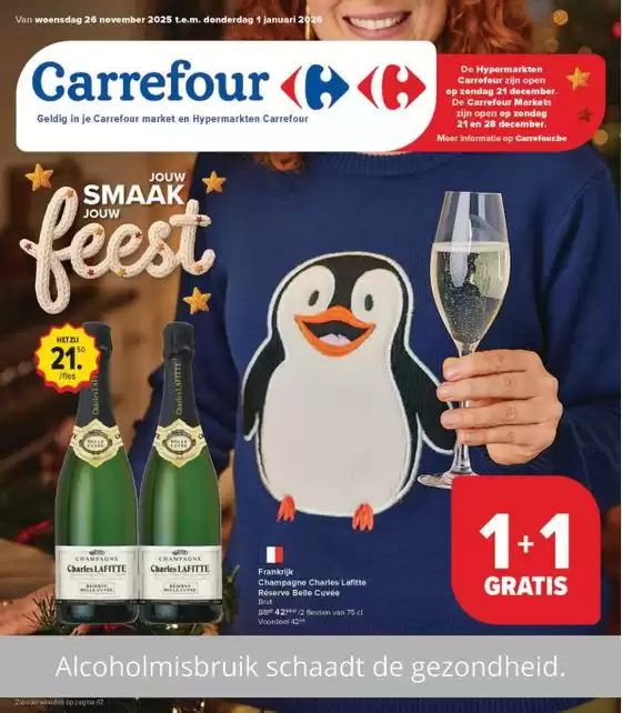Catalogue Carrefour Market | Économisez maintenant avec nos offres | 2025-11-26T00:00:00.000Z - 2026-01-01T00:00:00.000Z