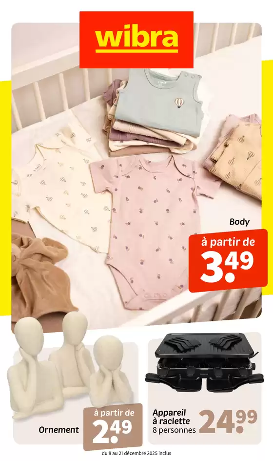Catalogue Wibra | Wibra dépliant - FR | 2025-12-08T00:00:00.000Z - 2025-12-21T00:00:00.000Z