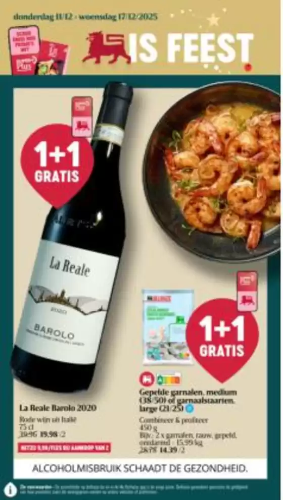 Catalogue AD Delhaize à Bruxelles | Folder AD Delhaize - NL | 2025-12-11T00:00:00.000Z - 2025-12-17T00:00:00.000Z