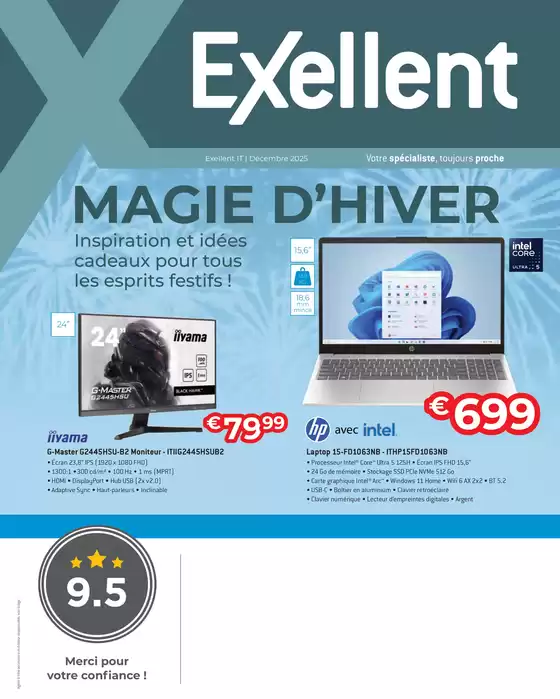 Catalogue Exellent | Exellent it folder warm winterfeest 2025 | 2025-12-01T00:00:00.000Z - 2025-12-31T00:00:00.000Z