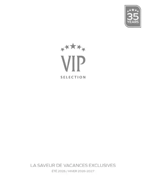 Catalogue TUI à Gent | VIP Selection | 2026-06-01T00:00:00.000Z - 2027-02-28T00:00:00.000Z