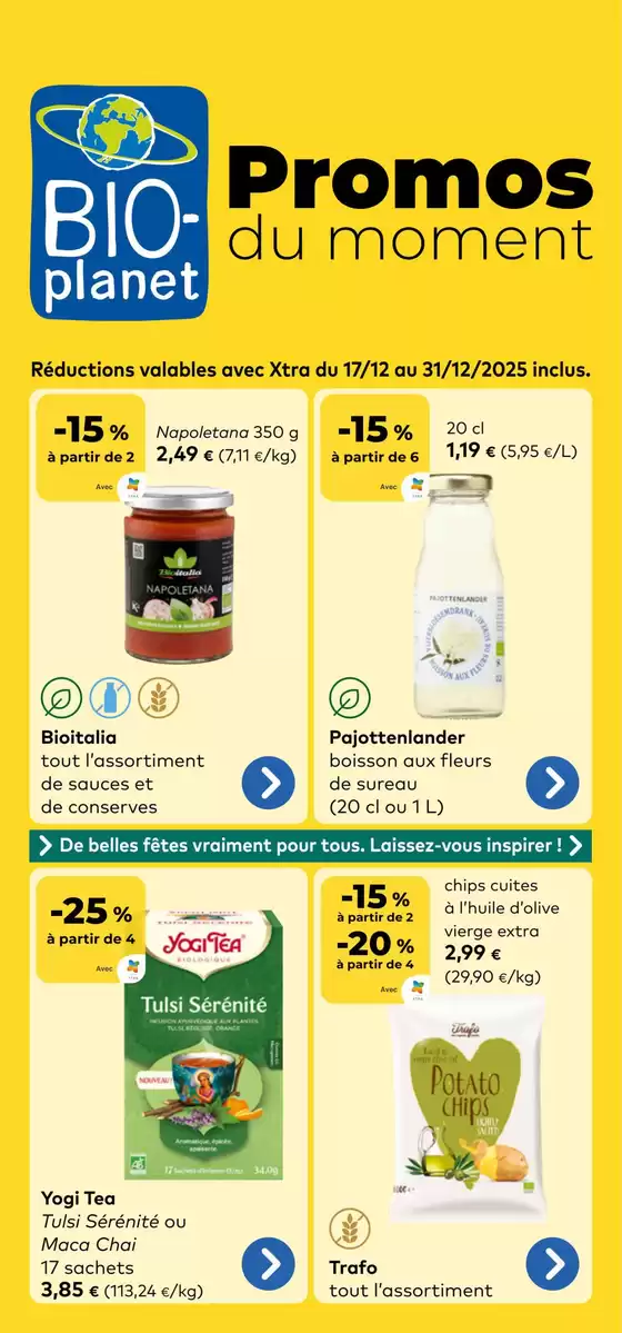 Catalogue Bio Planet à Beveren | Dépliant Bio Planet | 2025-12-17T00:00:00.000Z - 2025-12-31T00:00:00.000Z