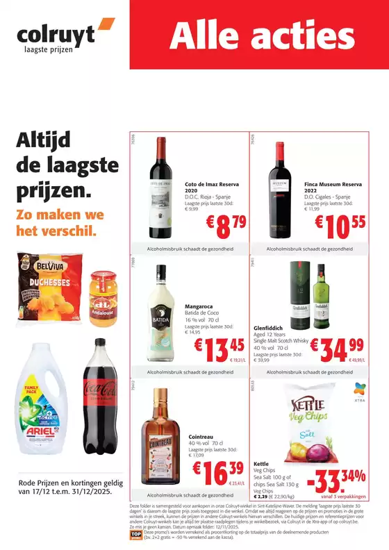 Catalogue Colruyt à Hoeselt | Nos meilleures offres pour vous | 2025-12-17T00:00:00.000Z - 2025-12-31T00:00:00.000Z