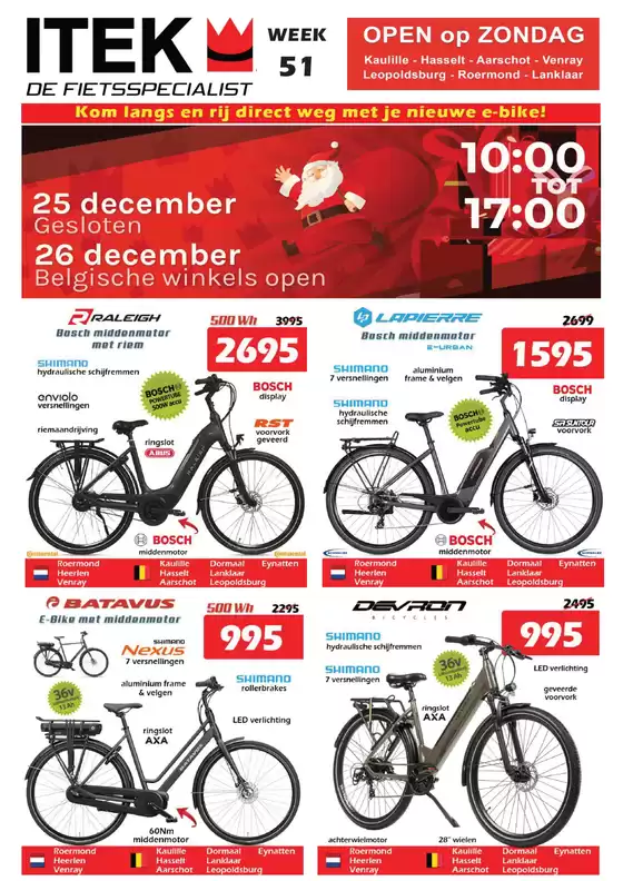 Catalogue Itek à Lommel | Itek Nieuw in onze folder | 2025-12-26T00:00:00.000Z - 2025-12-26T00:00:00.000Z