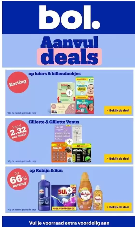 Catalogue Bol à Balen | Aanvul Deals | 2025-12-18T00:00:00.000Z - 2025-12-24T00:00:00.000Z