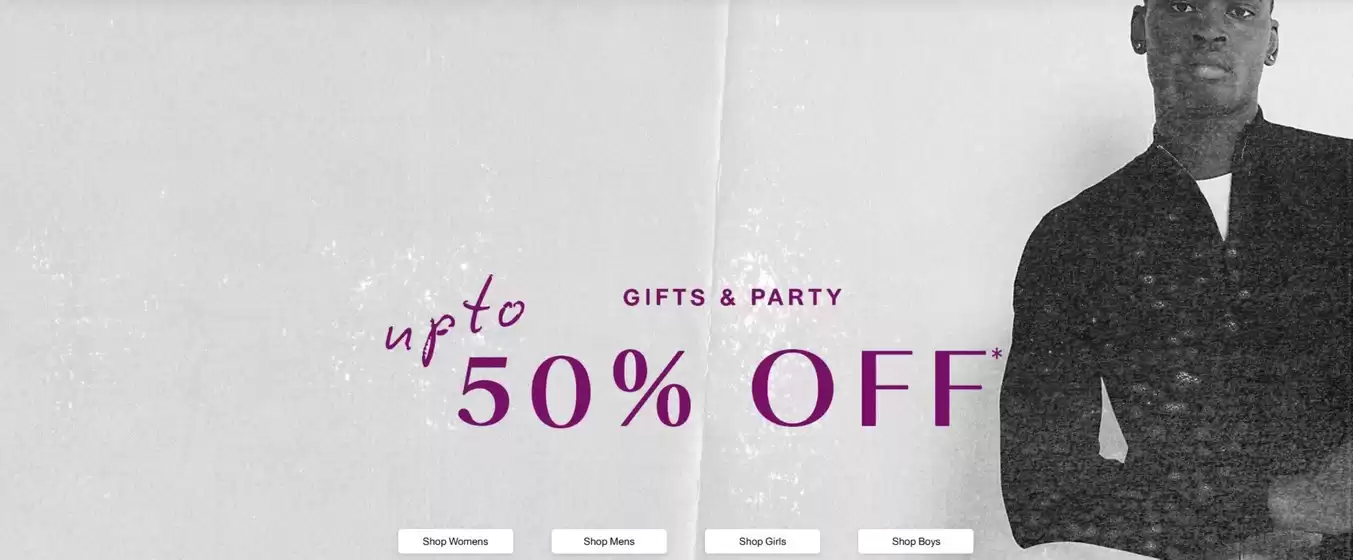 Catalogue River Island | 50% Off | 2025-12-20T00:00:00.000Z - 2026-01-09T00:00:00.000Z