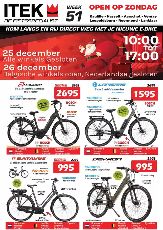 Catalogue Itek à Schoten | Itek NIEUW IN ONZE FOLDER! | 2025-12-25T00:00:00.000Z - 2025-12-26T00:00:00.000Z