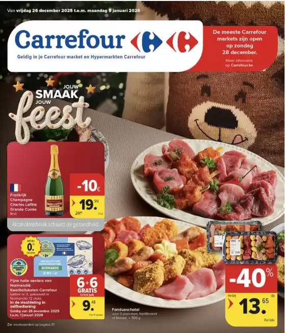 Catalogue Carrefour | Meilleures offres pour tous les chasseurs de bonnes affaires | 2025-12-26T00:00:00.000Z - 2026-01-05T00:00:00.000Z
