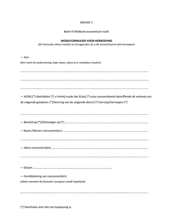 Catalogue AD Delhaize | Formulier herroeping | 2025-12-23T00:00:00.000Z - 2026-01-06T00:00:00.000Z