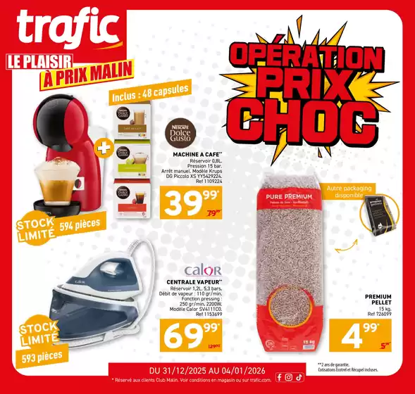 Catalogue trafic à Crainhem | FR - folder trafic | 2025-12-31T00:00:00.000Z - 2026-01-04T00:00:00.000Z