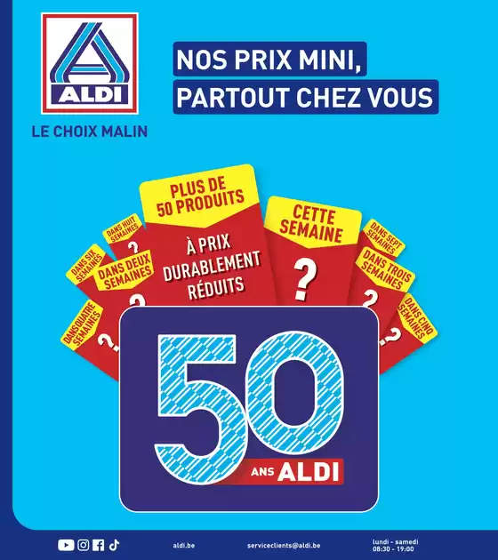 Catalogue Aldi à Crainhem | Meilleures offres pour les acheteurs économes | 2025-12-30T00:00:00.000Z - 2026-01-13T00:00:00.000Z