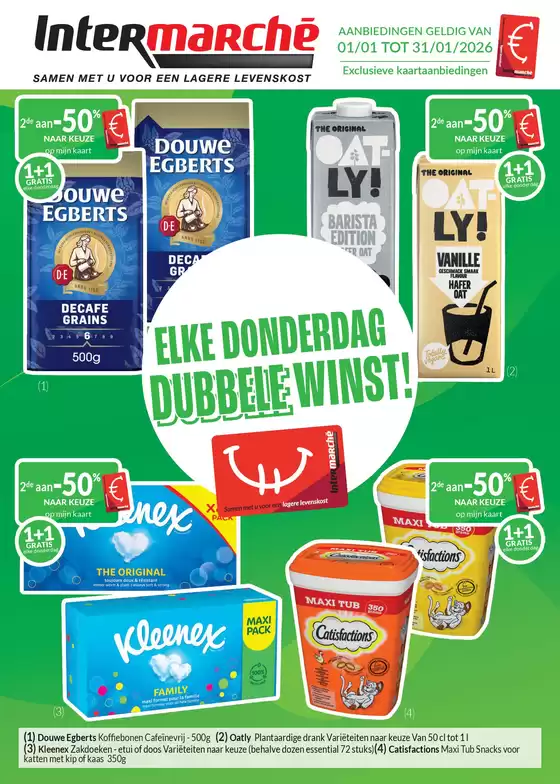 Catalogue Intermarché à Crainhem | De januariaanbiedingen met de intermarche kaart 2026 - NL | 2026-01-01T00:00:00.000Z - 2026-01-31T00:00:00.000Z