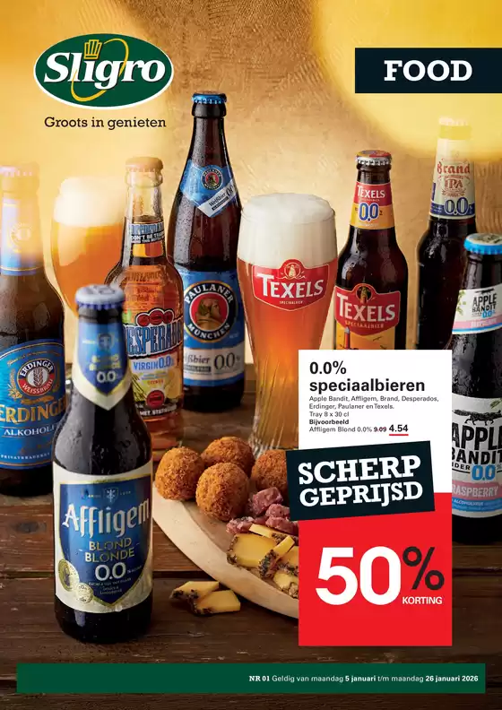 Catalogue Sligro à Crainhem | Foodvers 01 2026 | 2026-01-05T00:00:00.000Z - 2026-01-26T00:00:00.000Z