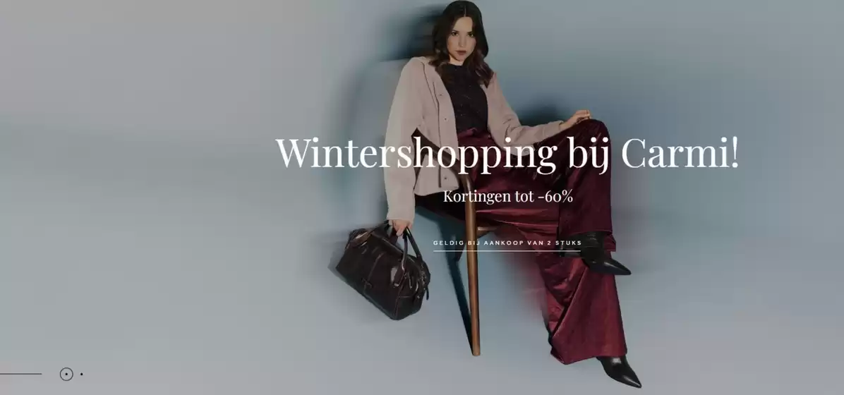 Catalogue Carmi à Nivelles | Winter Shopping | 2025-12-31T00:00:00.000Z - 2026-01-15T00:00:00.000Z