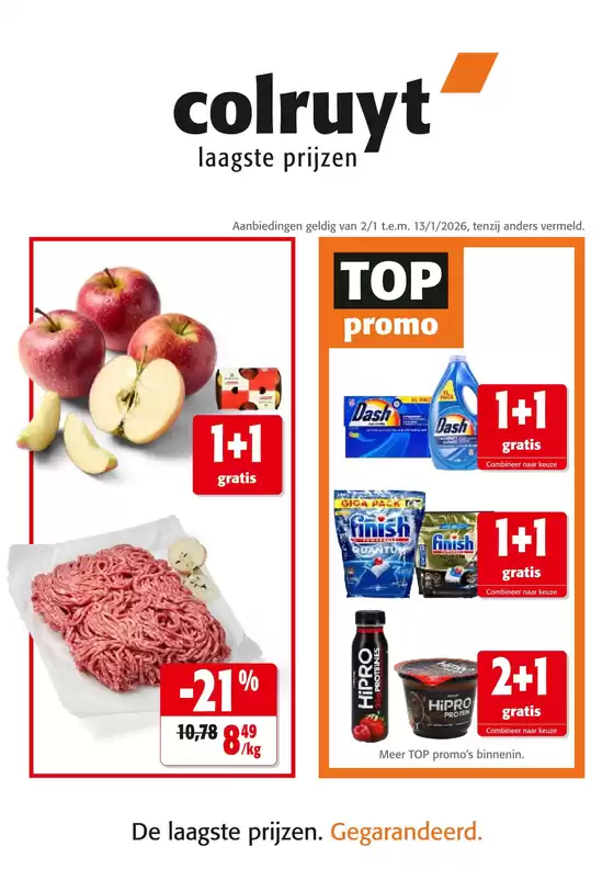 Catalogue Colruyt | Offres exclusives et bonnes affaires | 2026-01-02T00:00:00.000Z - 2026-01-13T00:00:00.000Z