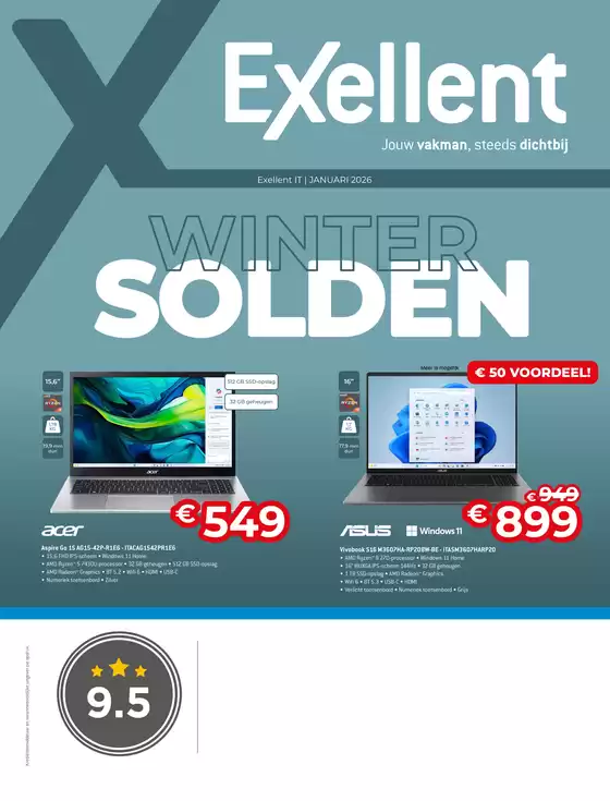 Catalogue Exellent | Exellent it folder wintersolden 2026 | 2026-01-01T00:00:00.000Z - 2026-01-31T00:00:00.000Z