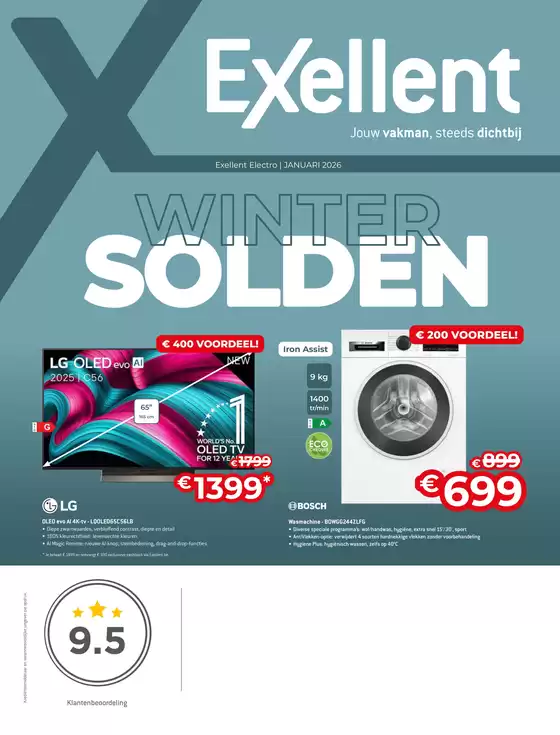 Catalogue Exellent | Exellent tv audio folder wintersolden 2026 | 2026-01-01T00:00:00.000Z - 2026-01-31T00:00:00.000Z