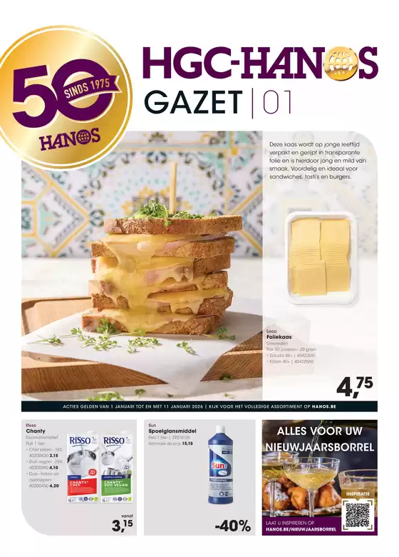 Catalogue Hanos à Grammont | Gazet 1 | 2026-01-05T00:00:00.000Z - 2026-01-11T00:00:00.000Z