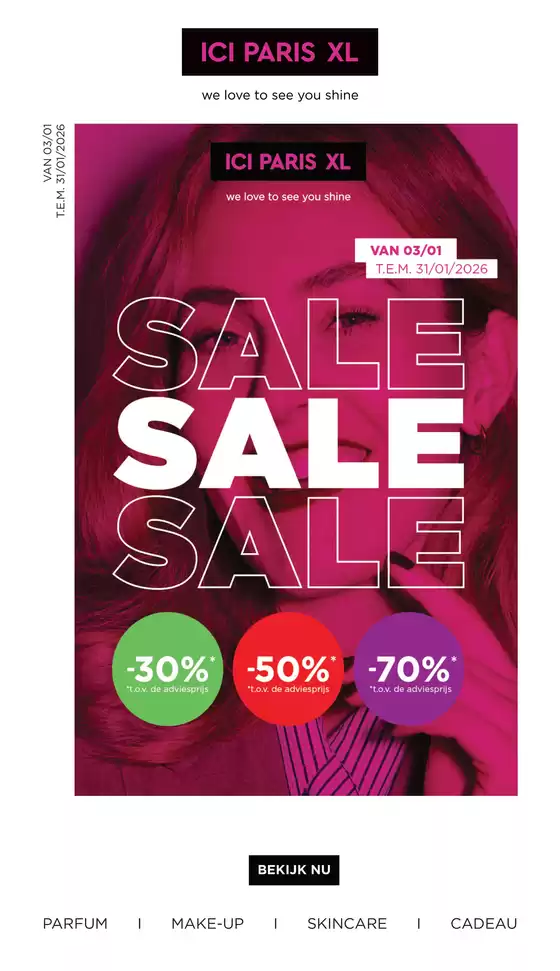 Catalogue ICI PARIS XL à Tongres | Week 1 NL | 2026-01-05T00:00:00.000Z - 2026-01-31T00:00:00.000Z