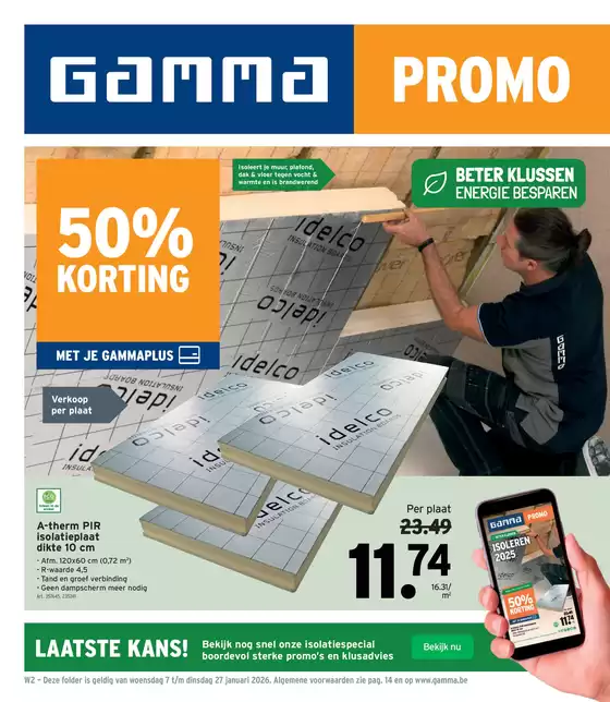 Catalogue GAMMA | Super réductions sur des produits sélectionnés | 2026-01-07T00:00:00.000Z - 2026-01-27T00:00:00.000Z