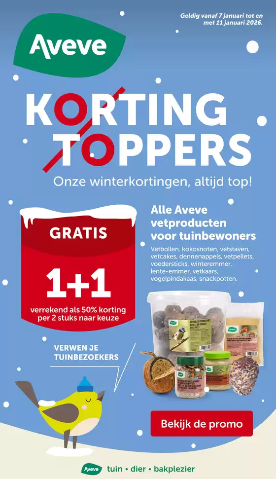 Catalogue AVEVE | Folder AVEVE - NL | 2026-01-07T00:00:00.000Z - 2026-01-11T00:00:00.000Z