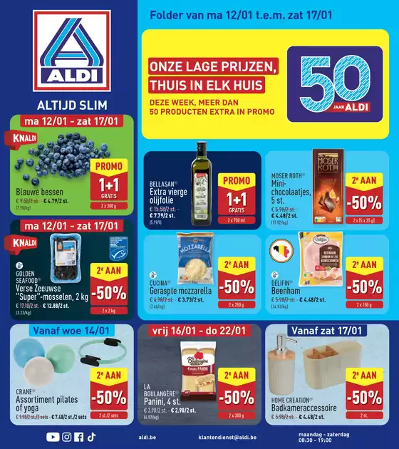 Catalogue Aldi à Profondeville | Économisez maintenant avec nos offres | 2026-01-12T00:00:00.000Z - 2026-01-22T00:00:00.000Z