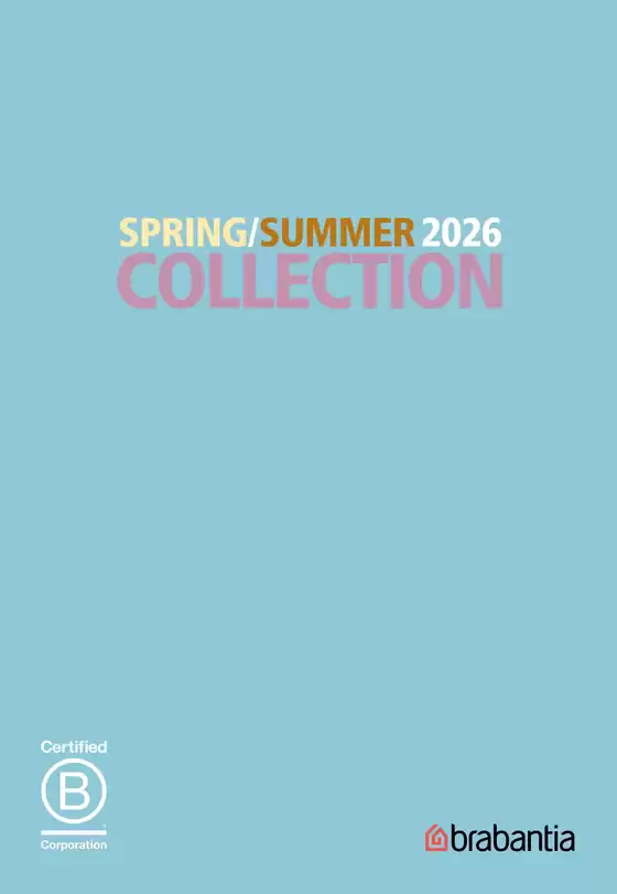 Catalogue Brabantia à Soumagne | Spring Summer Collection | 2026-01-09T00:00:00.000Z - 2026-08-03T00:00:00.000Z