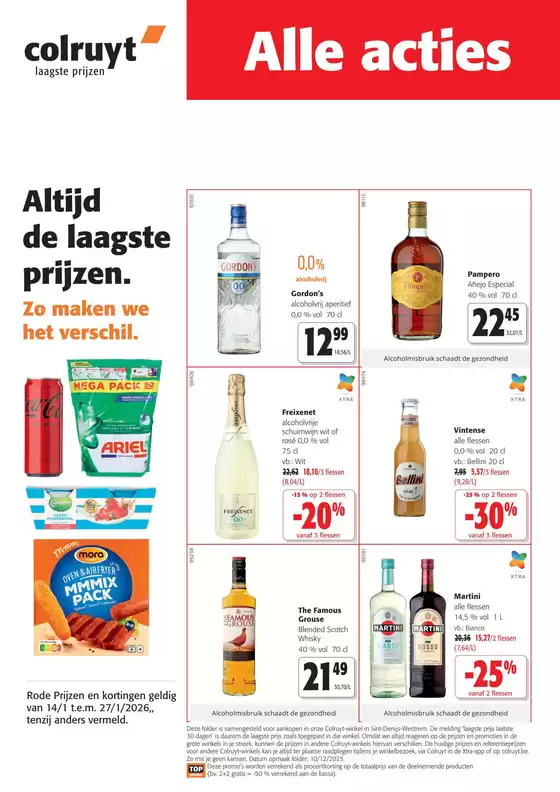 Catalogue Colruyt | Meilleures offres pour les acheteurs économes | 2026-01-14T00:00:00.000Z - 2026-01-27T00:00:00.000Z