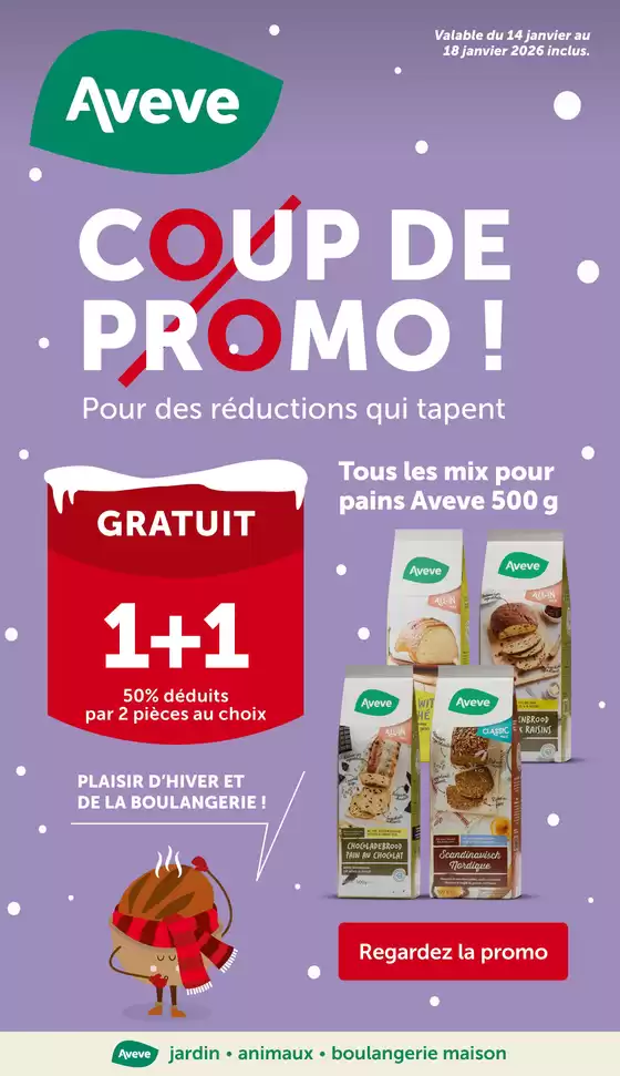 Catalogue AVEVE à Charleroi | Folder AVEVE - FR | 2026-01-14T00:00:00.000Z - 2026-01-18T00:00:00.000Z