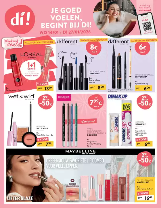 Catalogue Di à Charleroi | Je Goed Voelen, Begint Bij Di! NL | 2026-01-14T00:00:00.000Z - 2026-01-27T00:00:00.000Z