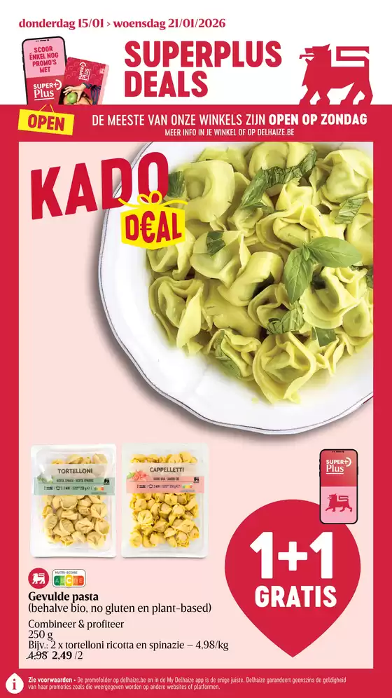 Catalogue AD Delhaize | Offres spéciales pour vous | 2026-01-15T00:00:00.000Z - 2026-01-21T00:00:00.000Z