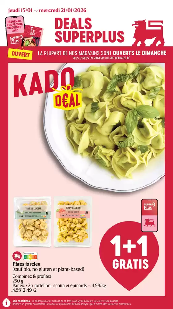 Catalogue Delhaize | Folder Delhaize - FR | 2026-01-15T00:00:00.000Z - 2026-01-21T00:00:00.000Z