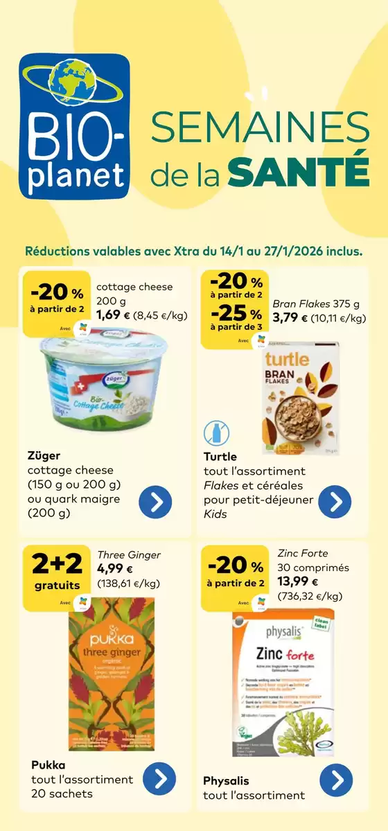 Catalogue Bio Planet | Dépliant Bio Planet | 2026-01-14T00:00:00.000Z - 2026-01-27T00:00:00.000Z