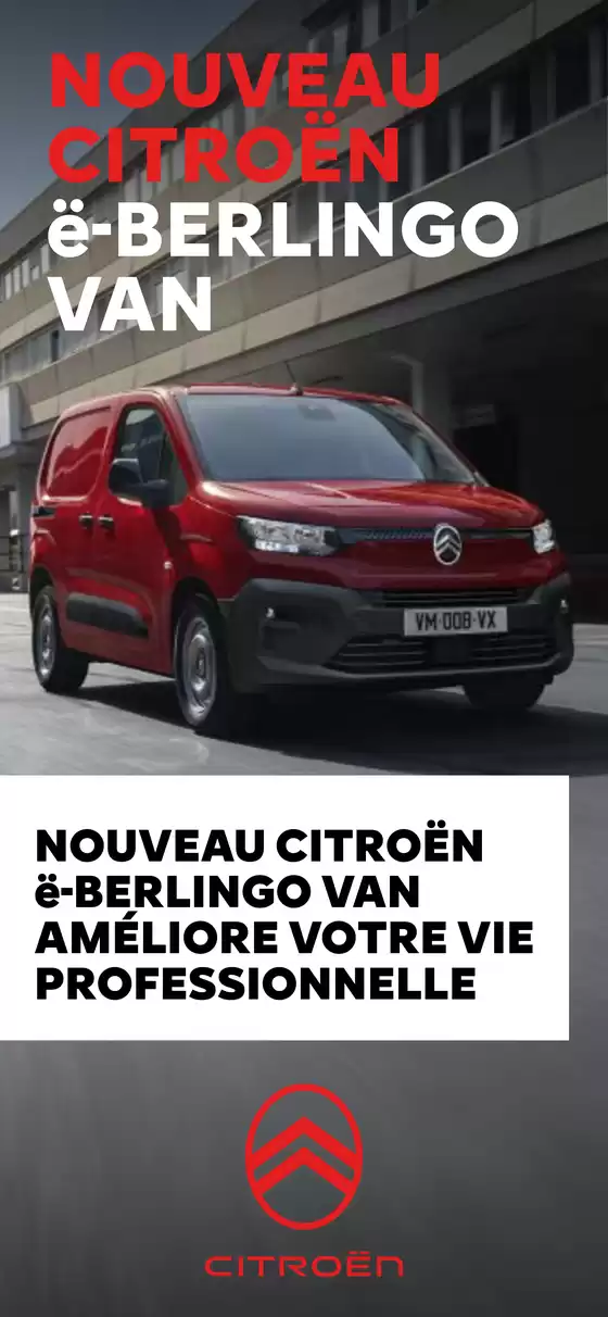 Catalogue Citroen | BEFR CITROEN E BERLINGO VAN MODIF 270824 | 2026-01-15T00:00:00.000Z - 2026-01-29T00:00:00.000Z