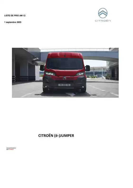Catalogue Citroen | Jumper FR 0925 | 2026-01-15T00:00:00.000Z - 2026-01-29T00:00:00.000Z
