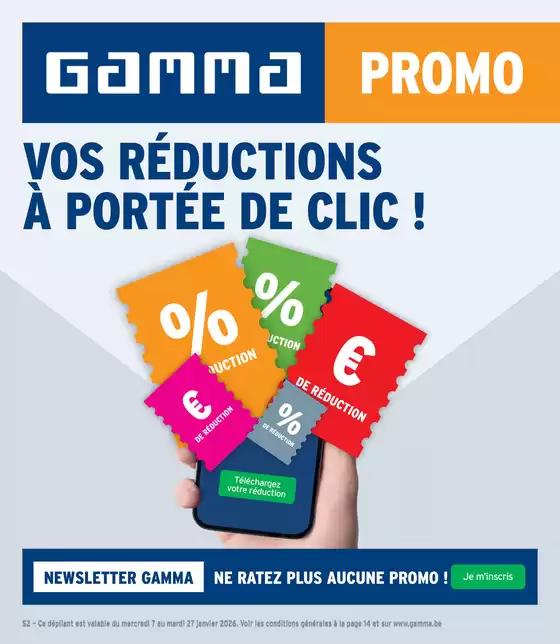 Catalogue GAMMA | Super offre pour tous les clients | 2026-01-07T00:00:00.000Z - 2026-01-27T00:00:00.000Z